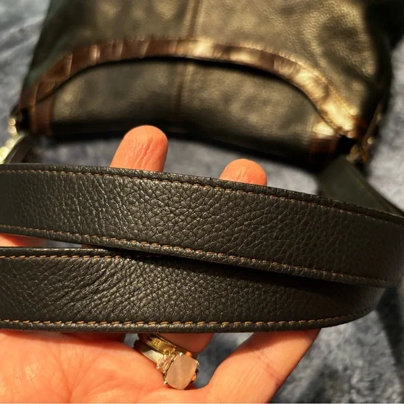 Brighton leather Crossbody in Sloulder bag long 30” 23  (12❎13) - Picture 9 of 16